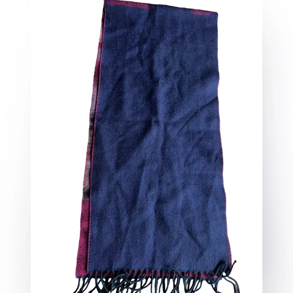 Sharé all wool golfer vintage scarf made in France